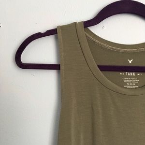 American Eagle Soft & Sexy Tank - Army Green